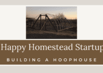 Happy Homestead Start-up; Building a Hoophouse