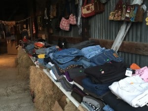 Yard sale Barn sale country