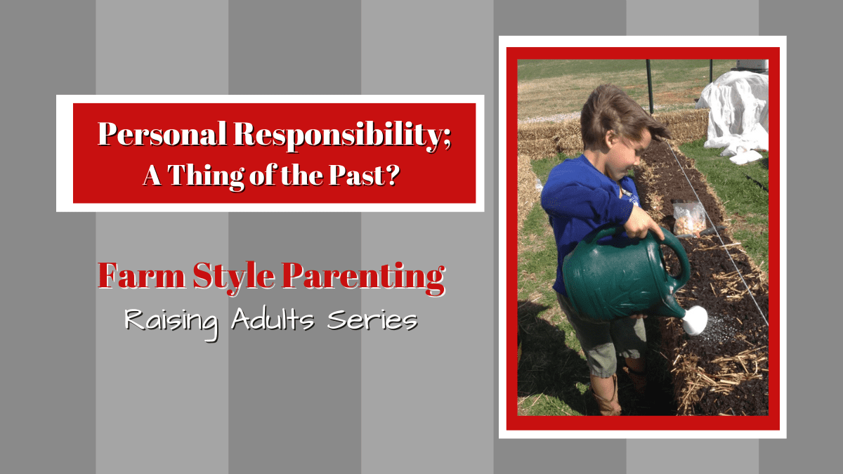 personal responsibility