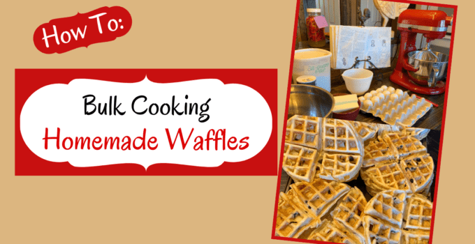 homemade waffles