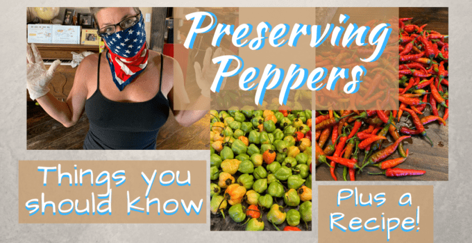 preserving peppers