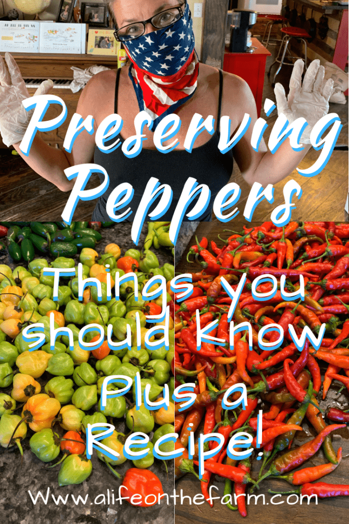 preserving peppers