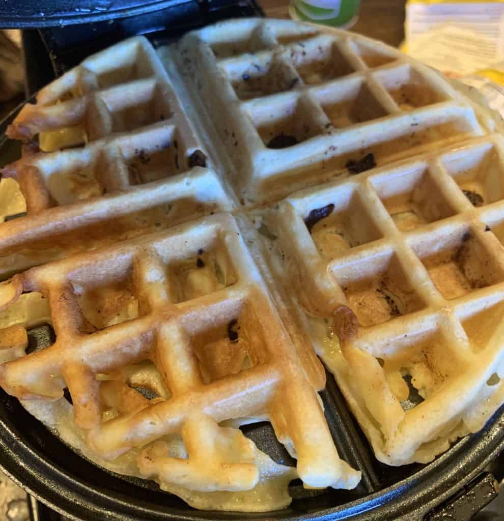 The Best Homemade Waffles - Bulk Cooking 5 homemade waffles