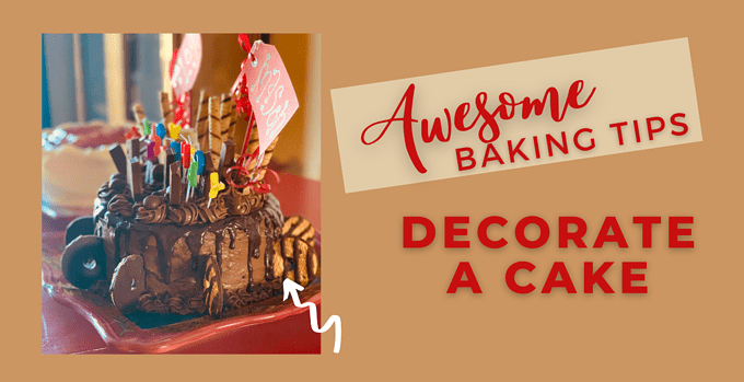 decorate a cake
