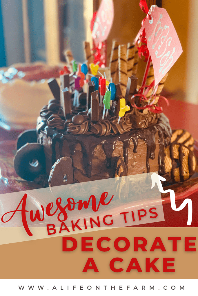 decorate a cake