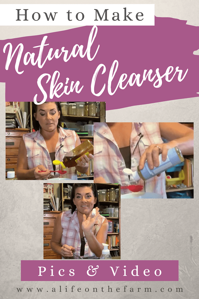 natural facial cleanser