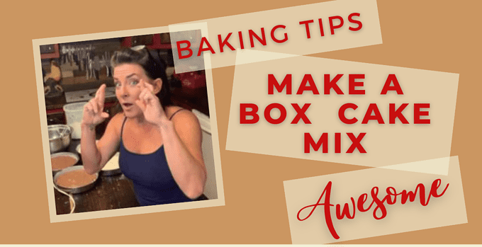 box cake mix