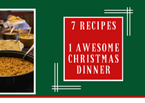 7 Recipes – 1 Awesome Christmas Dinner – Southern Style