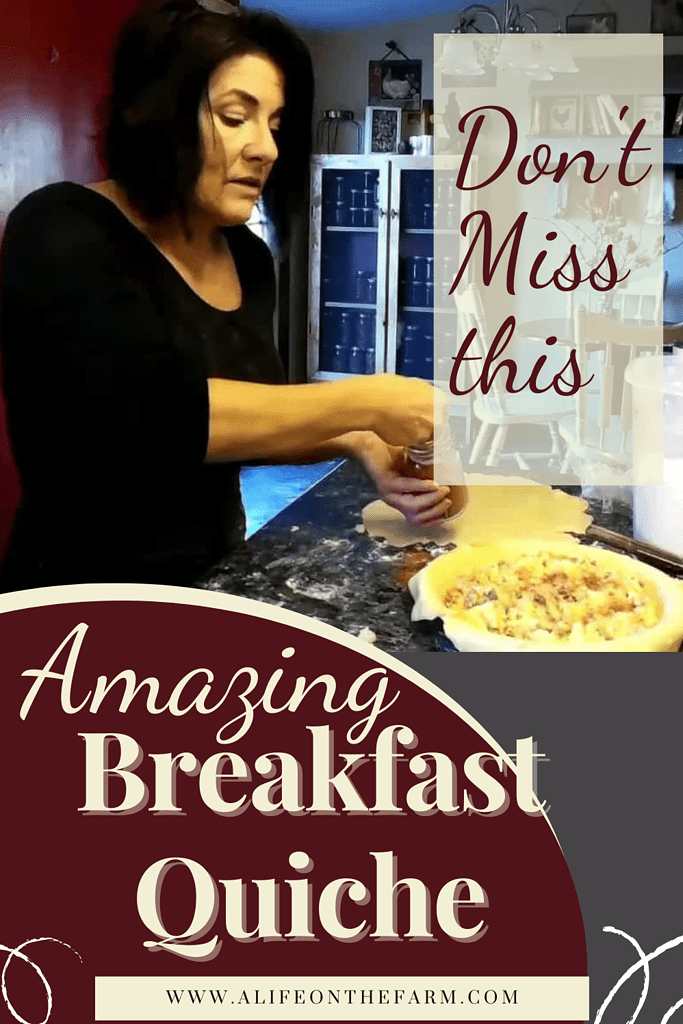 Don't Miss This Amazing Breakfast Quiche - A Life On The Farm