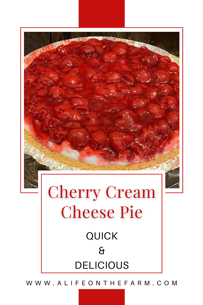 cherry cream cheese pie