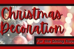 Gorgeous Christmas Decoration Ideas – Dining Room