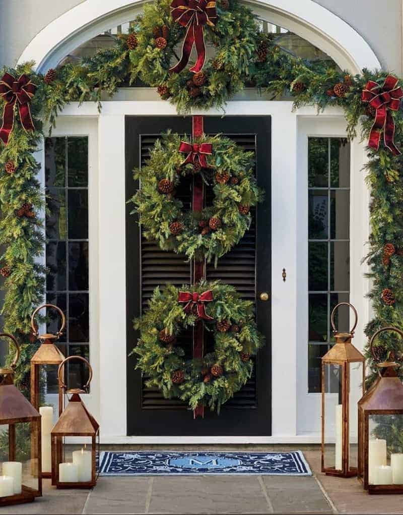 71 Eye-Catching Outdoor Christmas Decoration Ideas - A Life On The Farm