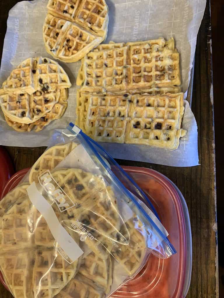 Fabulous Fail-Proof Freezer Cooking - Over 40 Meals in Just a Few Hours 3 freezer cooking, homemade waffles