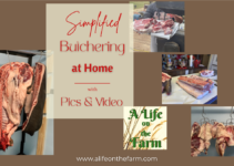 Simplified Butchering and Processing at Home – *Pics & Video