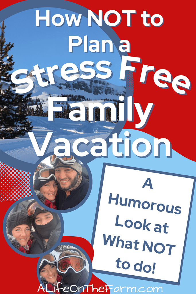 stress free family vacation
