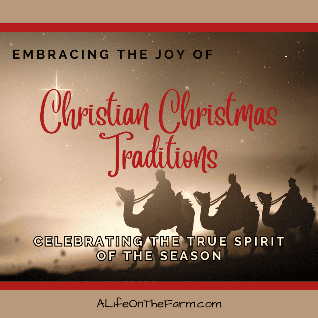 christian christmas traditions