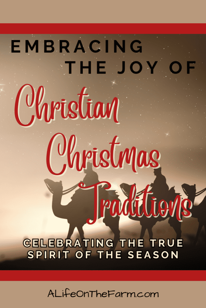 christian christmas traditions
