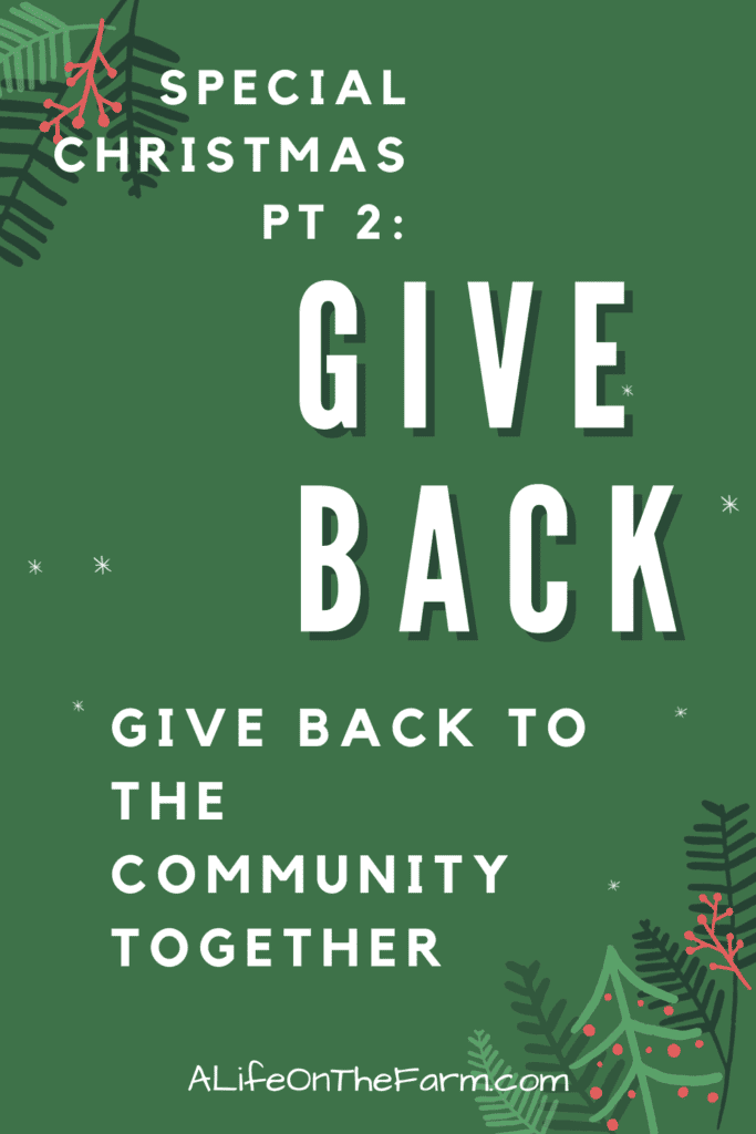 give back