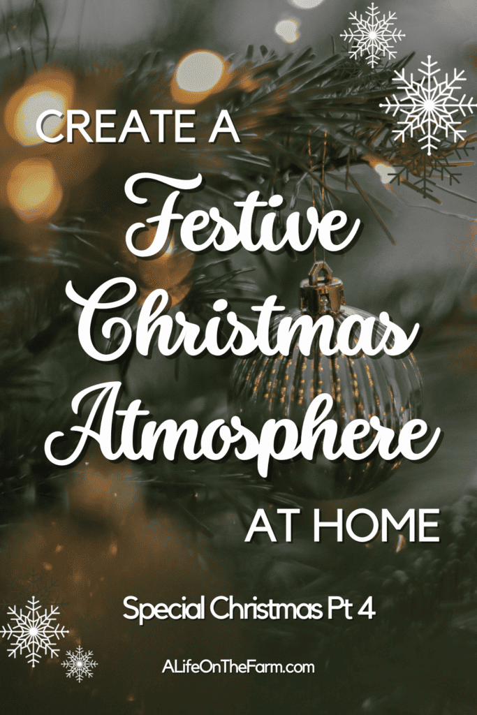 festive christmas atmosphere