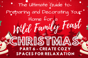Family Feast Pt 6: Create Comforting Cozy Spaces Where Relatives Can Retreat from the Festive Frenzy (or Nap Off Their Food Coma)