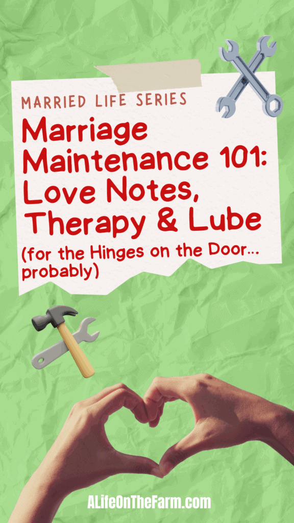 Marriage maintenance