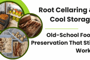 Root Cellaring & Cool Storage – Old-School Food Preservation That Still Works