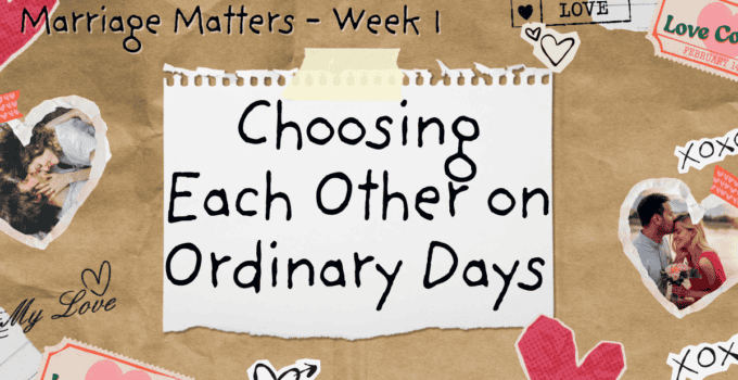 choosing each other