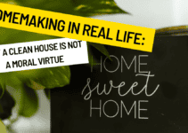 Homemaking in Real Life: Why a Clean House Is Not a Moral Virtue