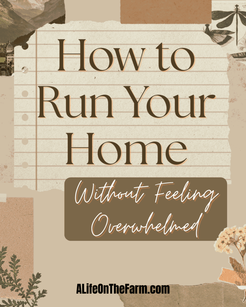 how to run your home