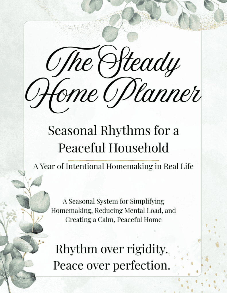 the steady home planner