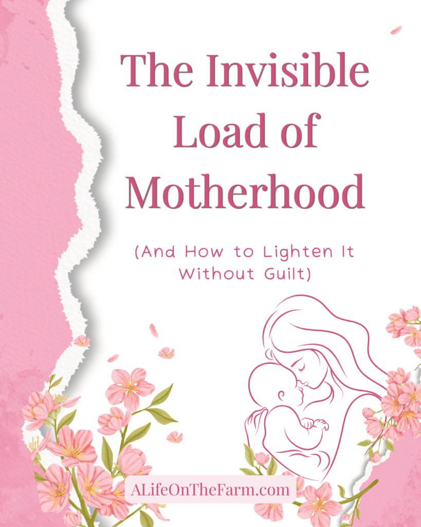 invisible load of motherhood