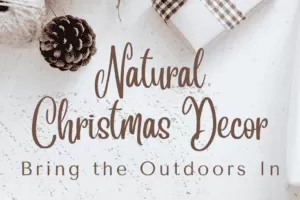 Natural Christmas Decor: Bring the Outdoors In