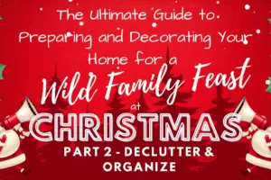 Family Feast Part 2: Declutter and Clear the Way for Feasting Fun