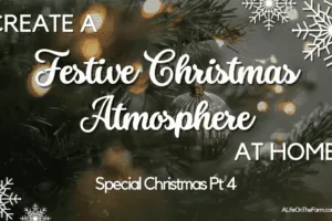 Create a Festive Christmas Atmosphere at Home: Special Christmas Pt 4