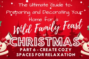 Family Feast Pt 6: Create Comforting Cozy Spaces Where Relatives Can Retreat from the Festive Frenzy (or Nap Off Their Food Coma)