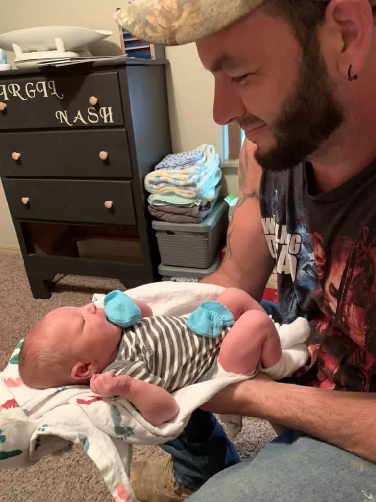A Joyful New Generation on the Homestead 17 New generation, grandson, birth, new baby