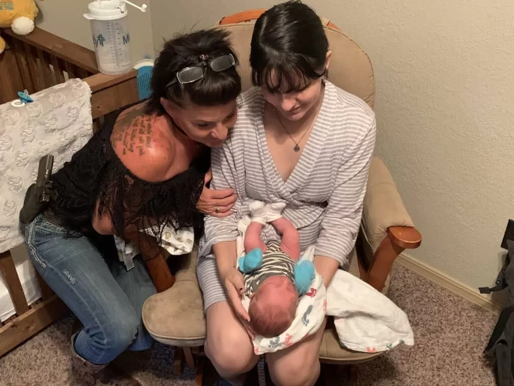 A Joyful New Generation on the Homestead 13 New generation, grandson, birth, new baby
